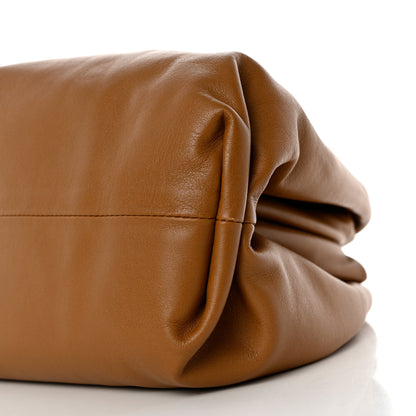 Bottega Veneta Smooth Butter Calf The Pouch Oversized Clutch Cammello 9 of 9
