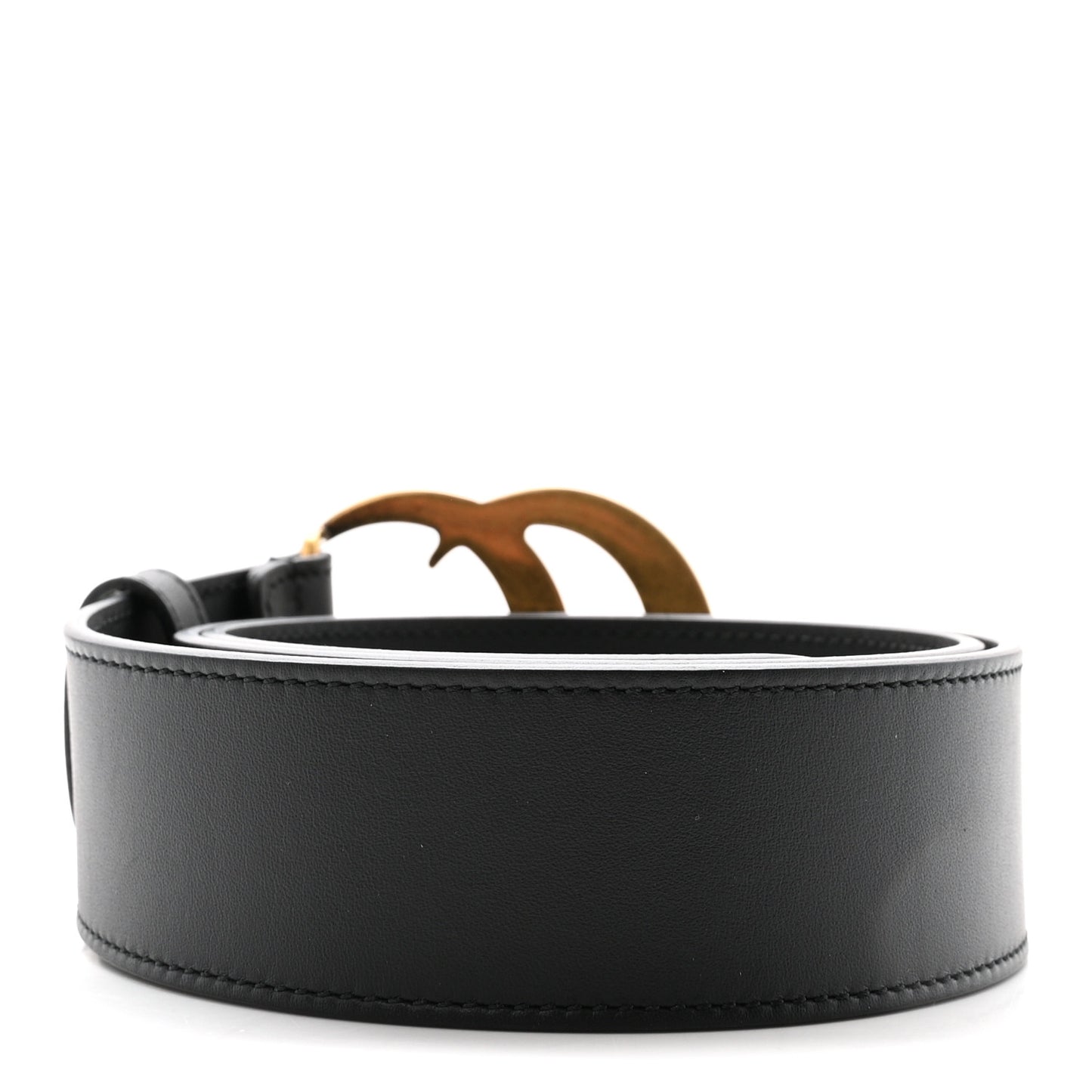 Calfskin Double G 40mm Belt 75 30 Black