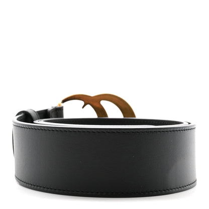 Gucci Calfskin Double G 40mm Belt 75 30 Black 2 of 5