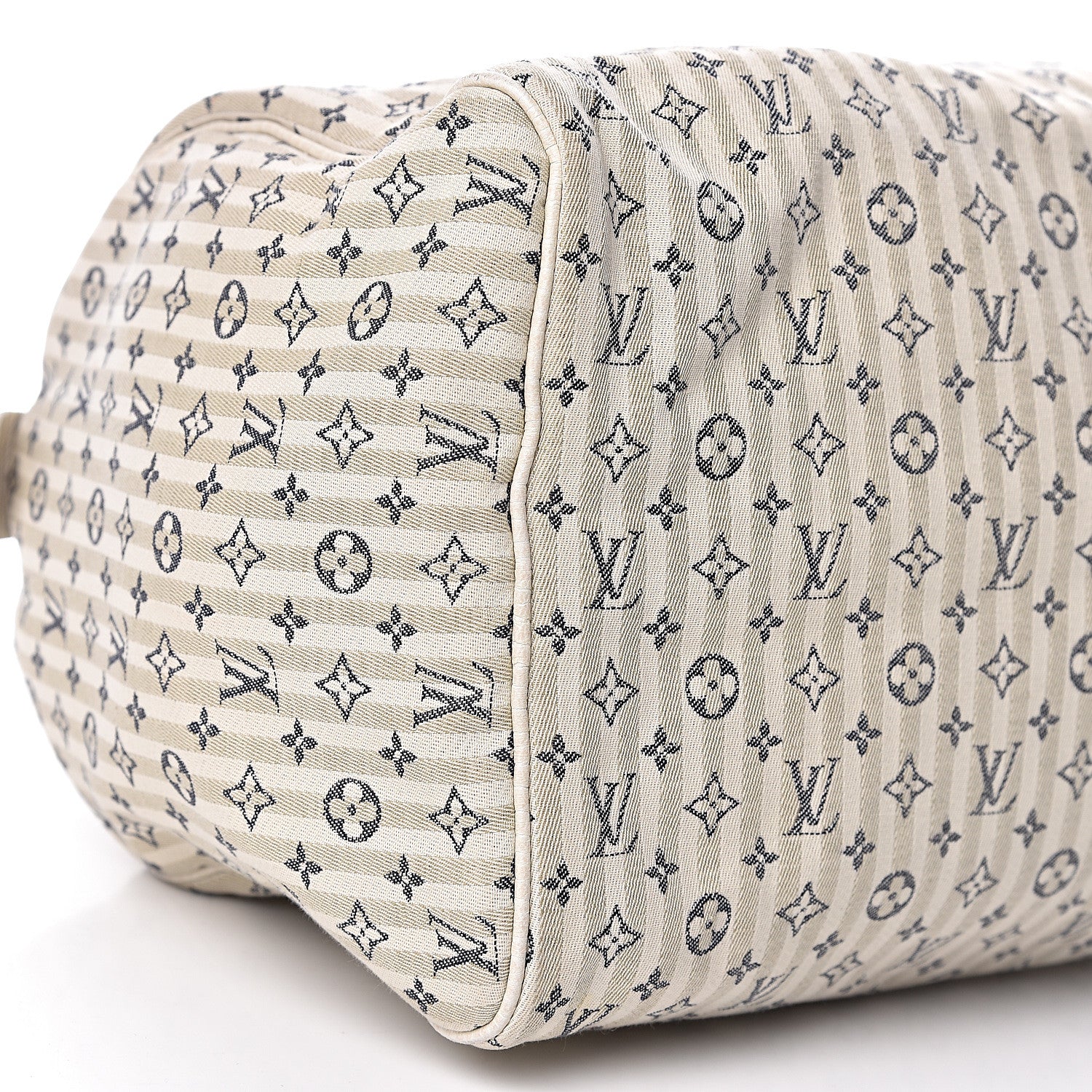 Louis Vuitton Mini Lin Croisette Speedy 30 Blue 9 of 11
