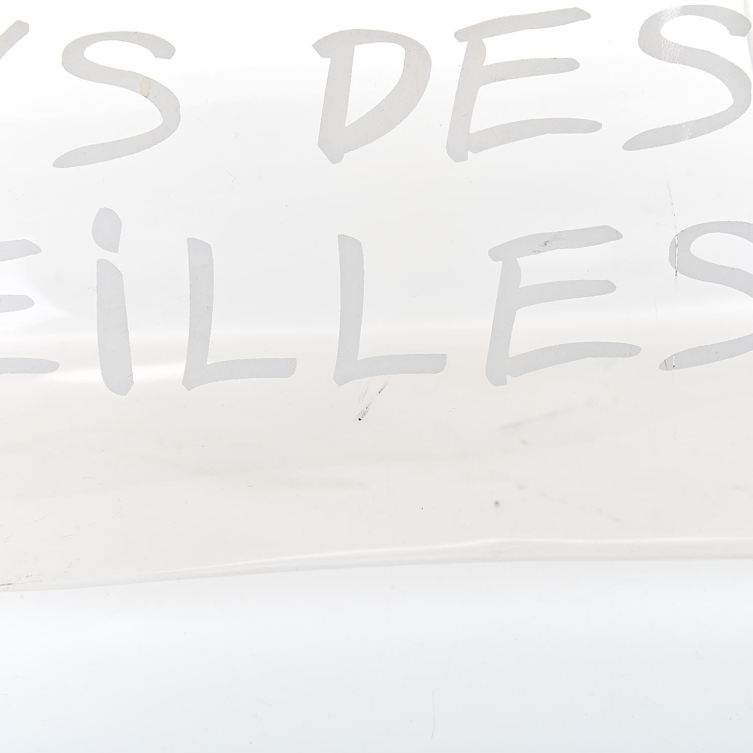 Hermes Vinyl Souvenir De L'Exposition Kelly Transparent 12 of 16