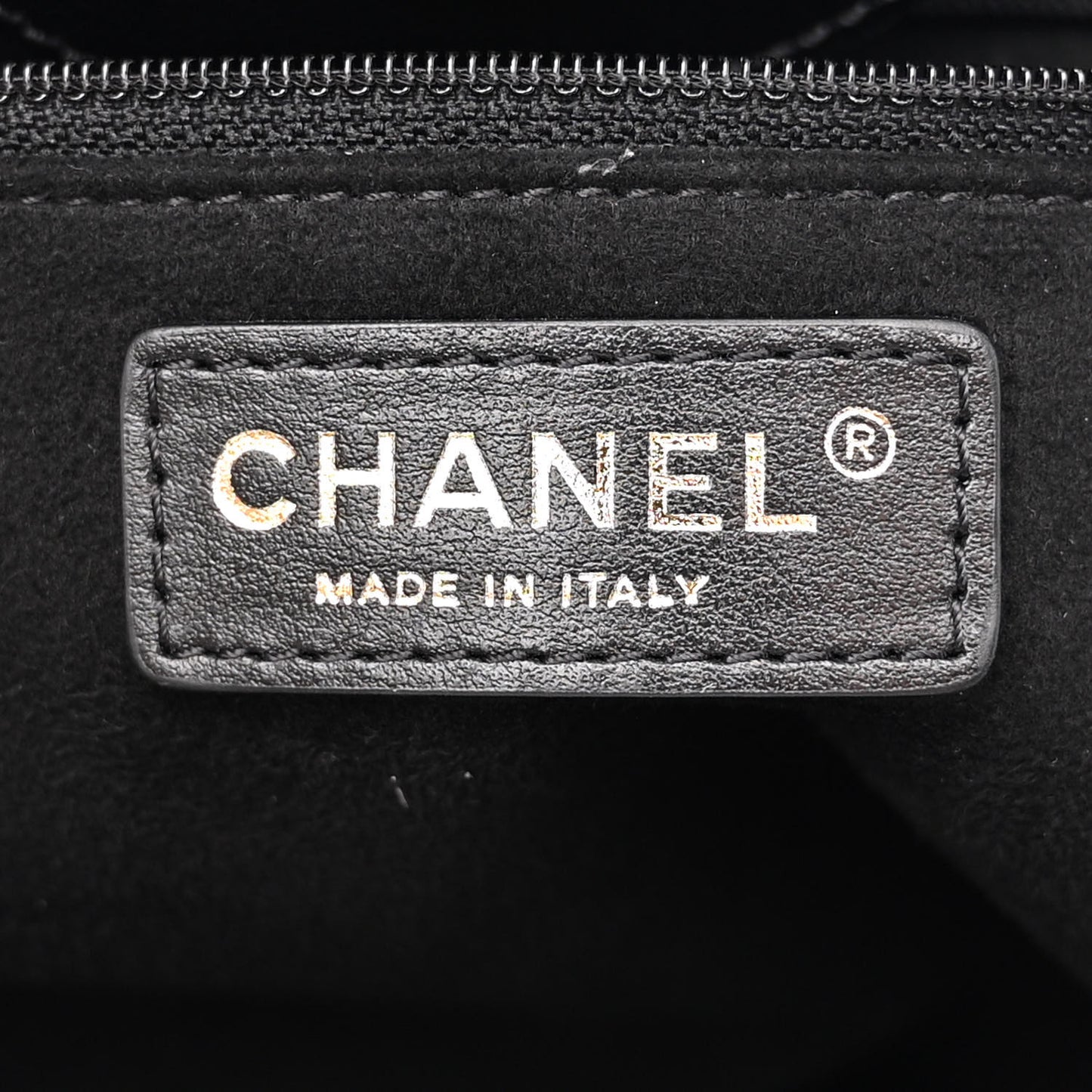 Caviar Small Studded Deauville Tote Black