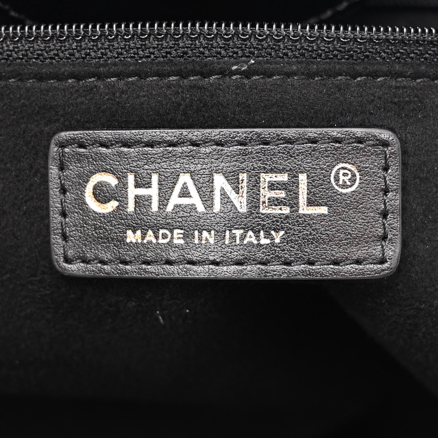 Chanel Caviar Small Studded Deauville Tote Black 6 of 10