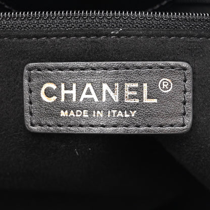 Chanel Caviar Small Studded Deauville Tote Black 6 of 10