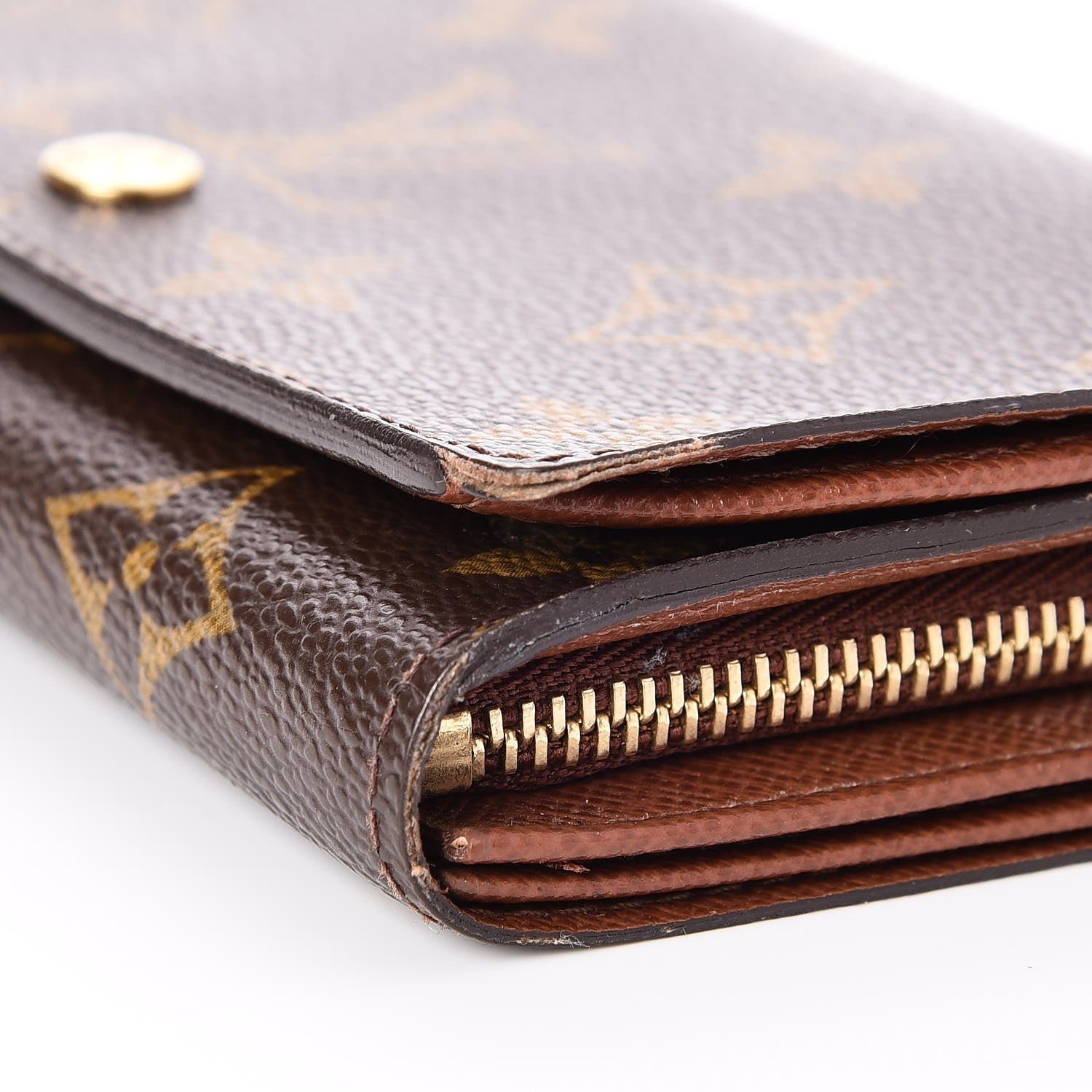 Louis Vuitton Monogram Porte-Monnaie Billets Tresor Wallet 8 of 10