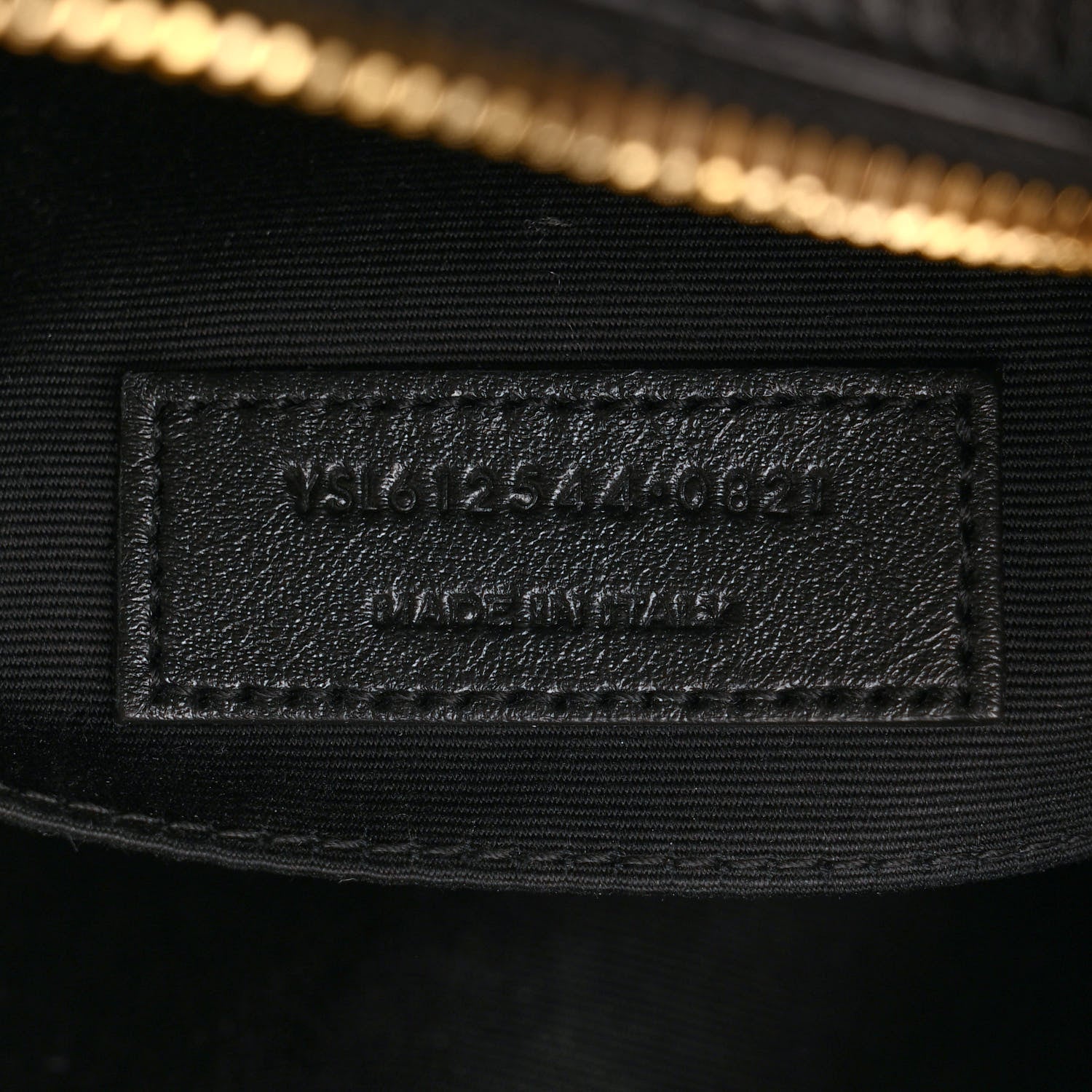 Saint Laurent Tweed Calfskin Monogram Lou Camera Bag Black 7 of 9