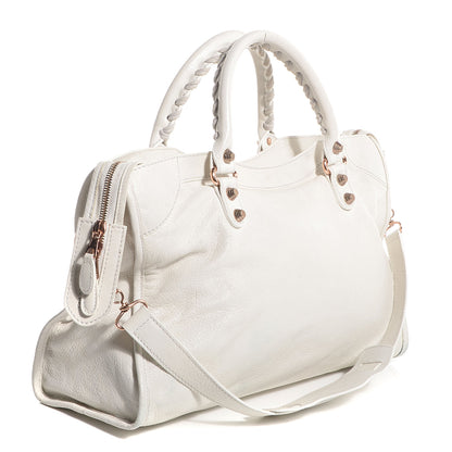Balenciaga Agneau Giant 12 Rose Gold Hardware City White 5 of 12