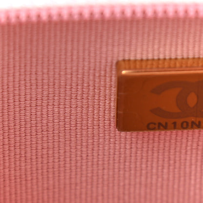 Chanel Lambskin Quilted Trendy CC Wallet On Chain WOC Pink 7 of 10