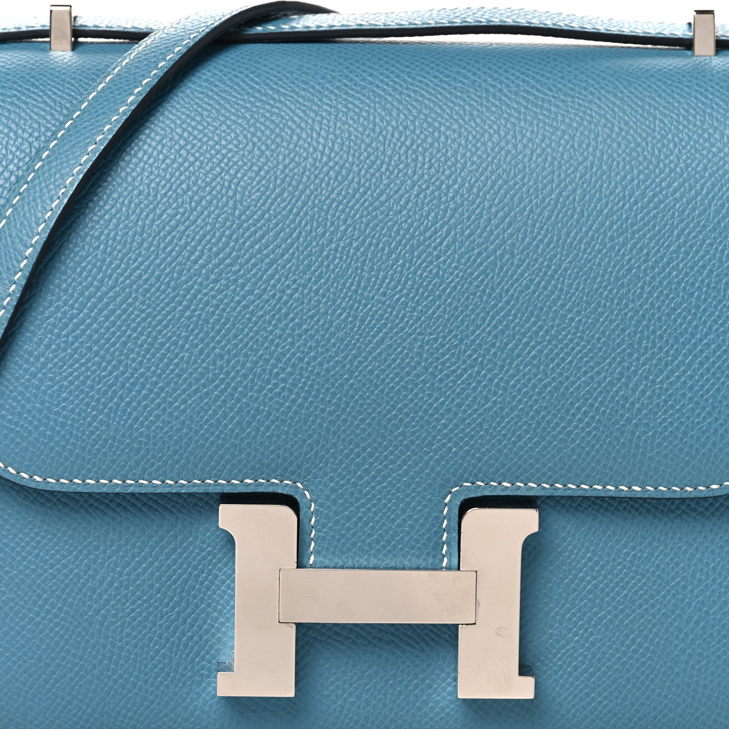 Hermes Epsom Constance 18 New Blue Jean 9 of 11