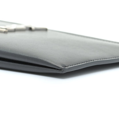 Saint Laurent Smooth Calfskin Monogram Bill Pouch Black 5 of 11