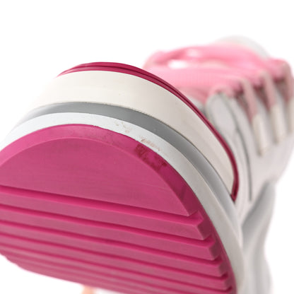 Louis Vuitton Calfskin Technical Nylon LV Archlight Sneaker 39 White Pink Gray 18 of 20