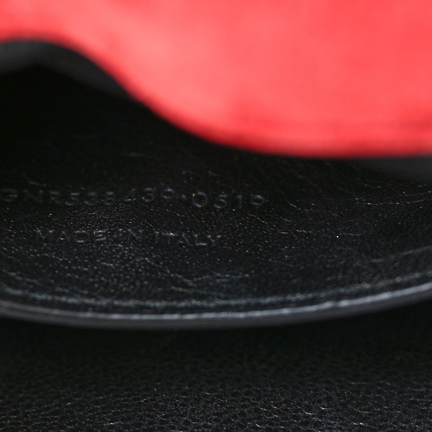 Patent Matelasse Monogram Small Vicky Chain Bag Red