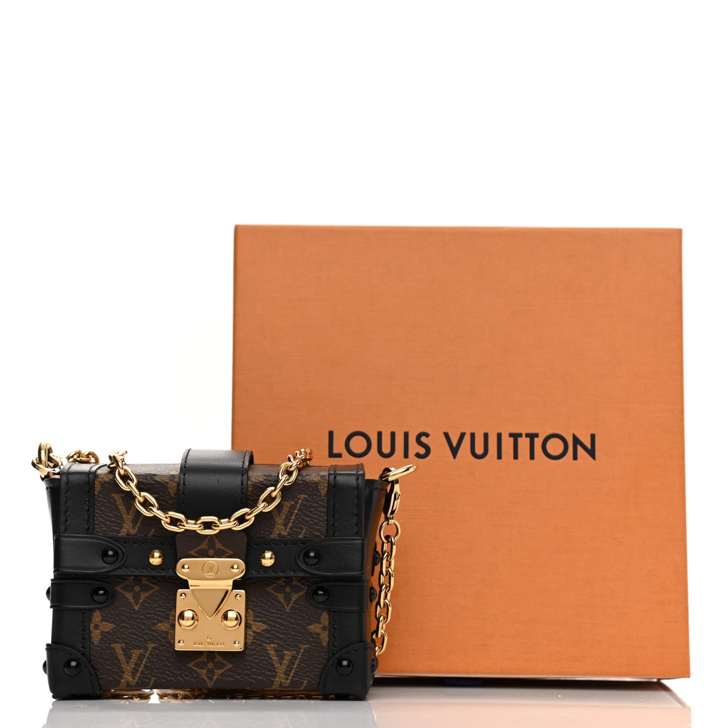 Louis Vuitton Monogram Essential Trunk NM Black 8 of 8