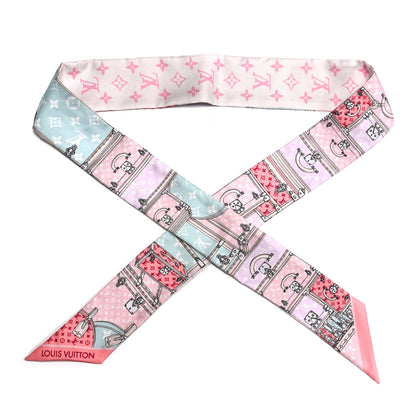 Louis Vuitton Silk Monogram Let's Go BB Bandeau Pink 1 of 4