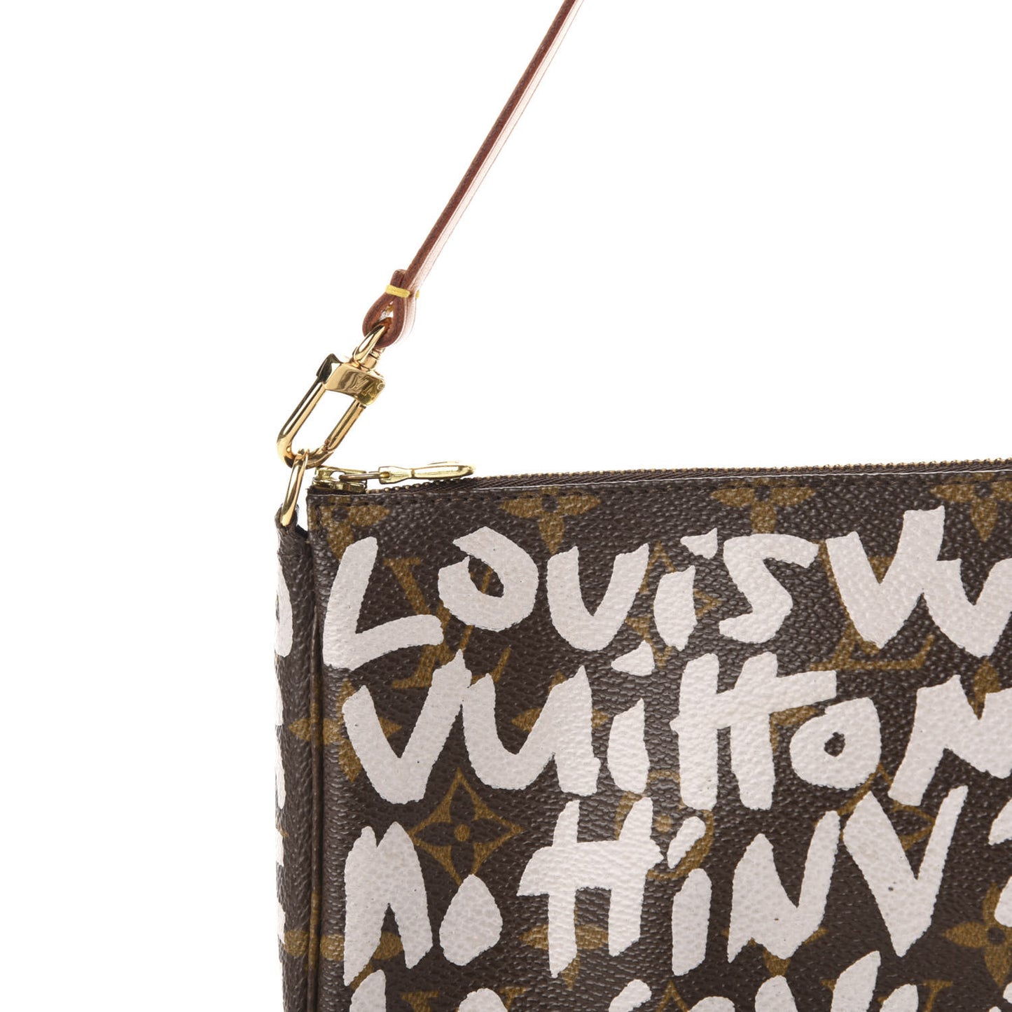 Monogram Graffiti Pochette Accessories Silver
