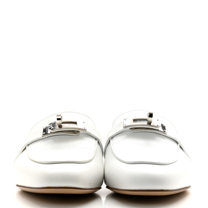 Hermes Calfskin Oz Mules 35 White 2 of 13