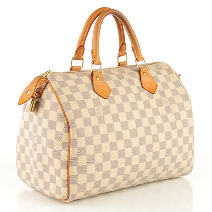 Louis Vuitton Damier Azur Speedy 30 3 of 9