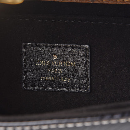 Louis Vuitton Shiny Epi Reverse Monogram Pochette Metis Mini Marine 6 of 7