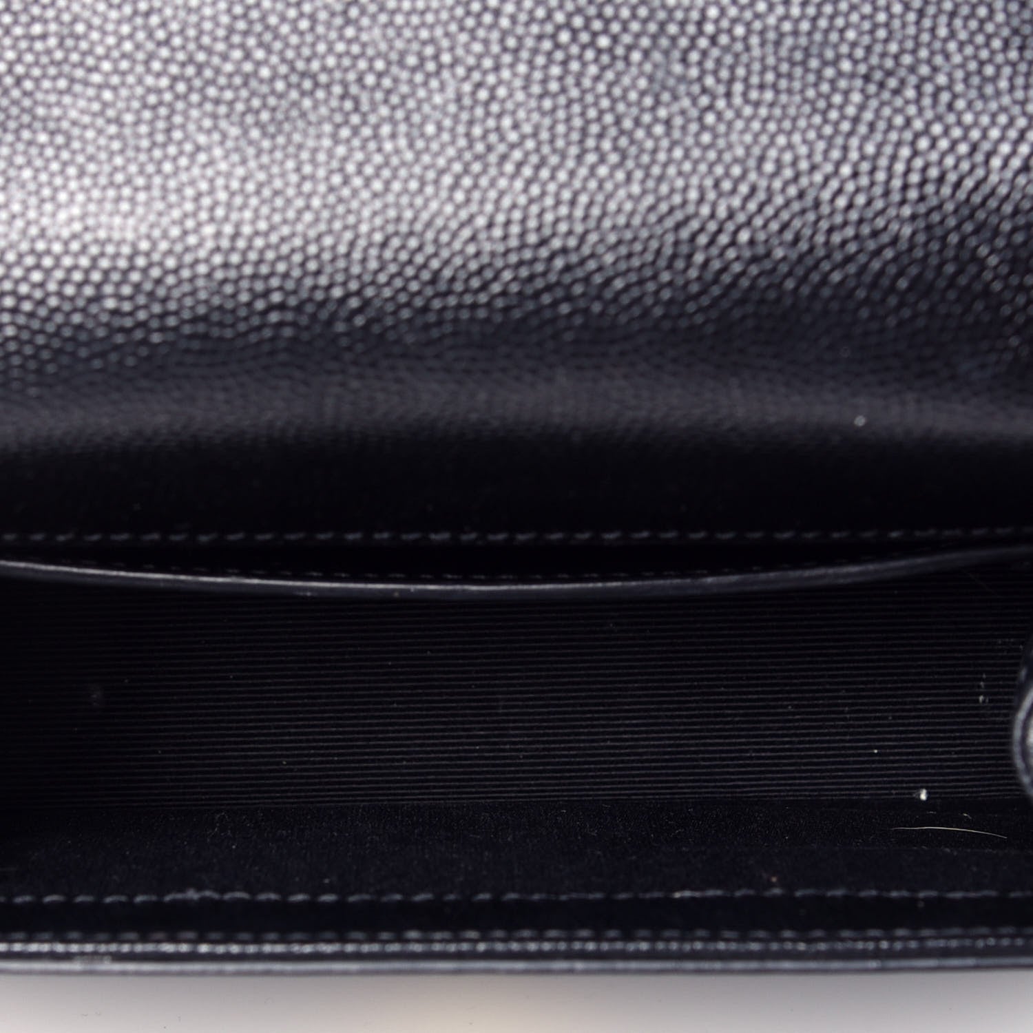 Saint Laurent Grain De Poudre Small Monogram Kate Satchel Black 5 of 8