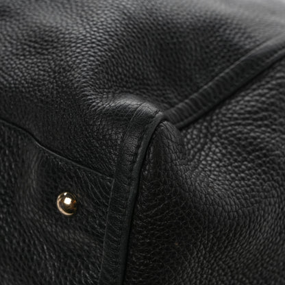 Gucci Pebbled Calfskin Large Soho Shoulder Bag Black 11 of 11