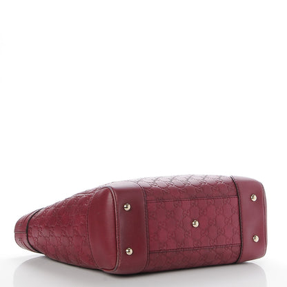Gucci Guccissima Medium Mayfair Tote Cherry 4 of 7
