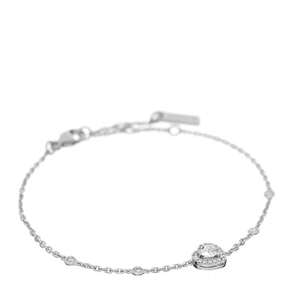 Messika 18K White Gold Diamond .15ct Joy Bracelet 1 of 4