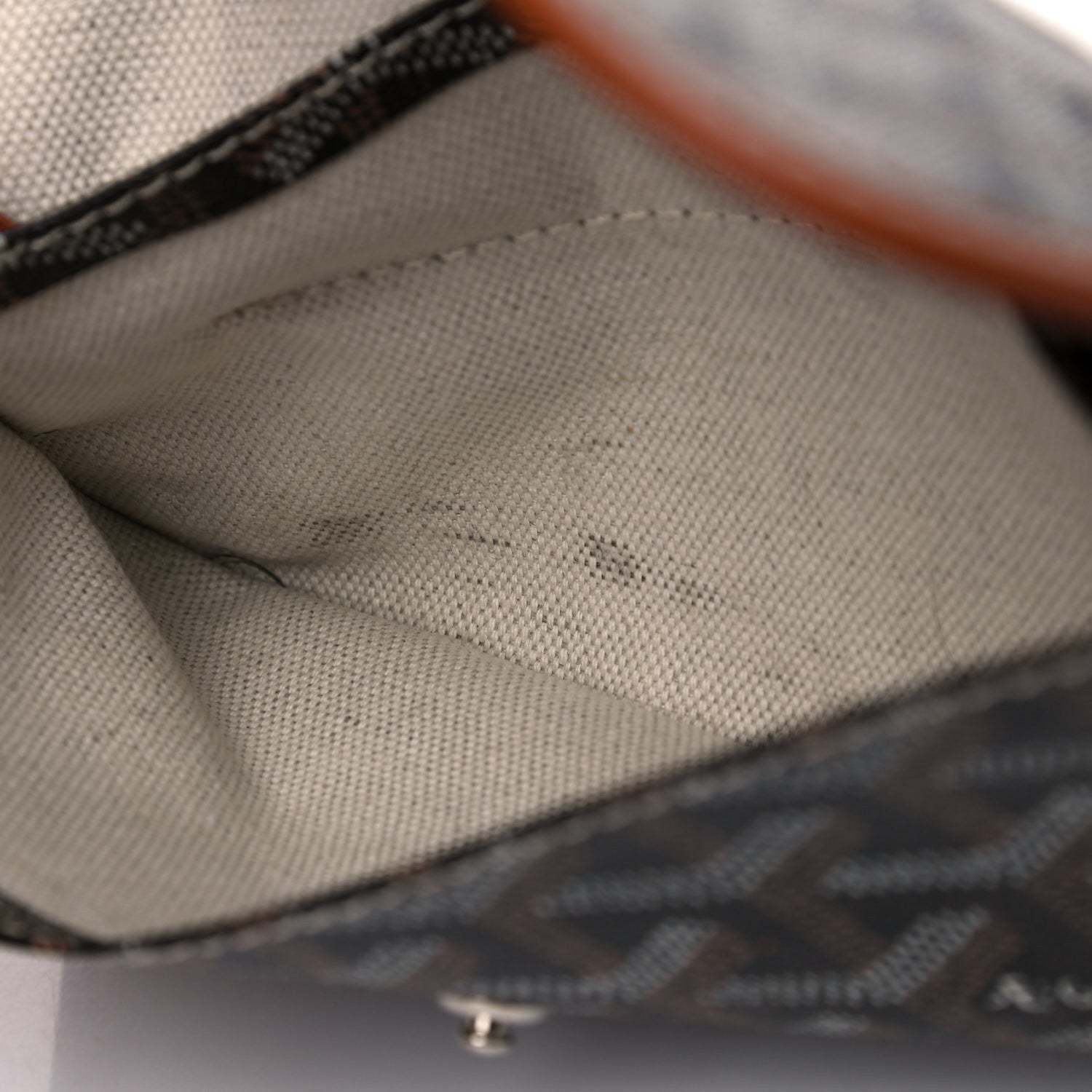 Goyard Goyardine Pouch Black Gold 12 of 14