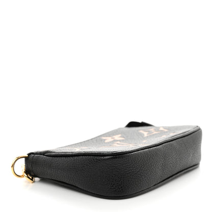 Louis Vuitton Empreinte Monogram Giant Mini Pochette Accessories Black 4 of 7