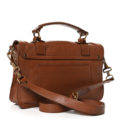 Proenza Schouler Lambskin Tiny PS1 Satchel Saddle 2 of 12