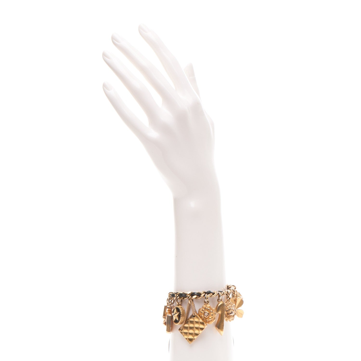 Chanel Precious Symbols Charm Bracelet Gold 2 of 7
