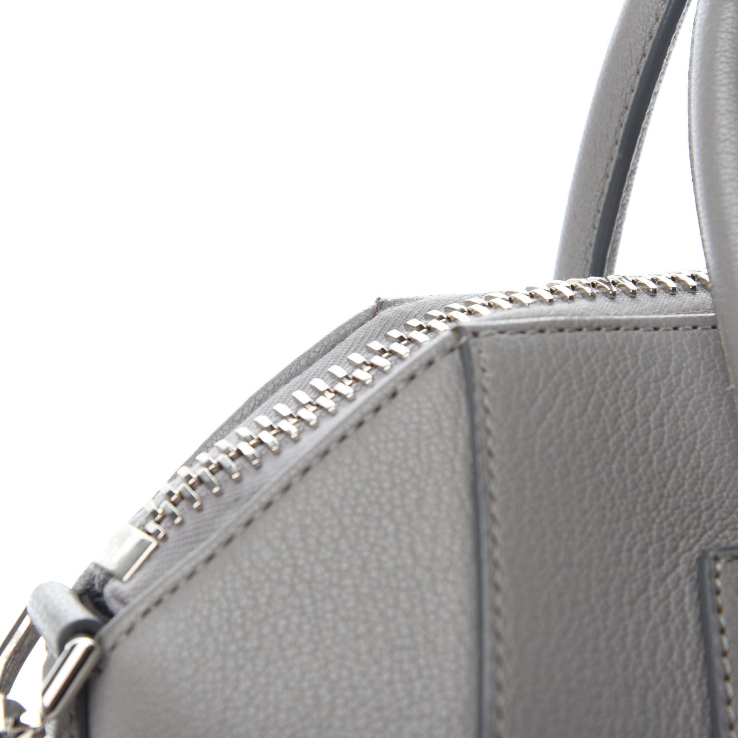 Givenchy Sugar Goatskin Small Antigona Pearl Grey 11 of 12