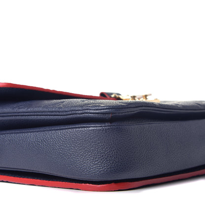 Louis Vuitton Empreinte Pochette Metis Marine Rouge 7 of 8
