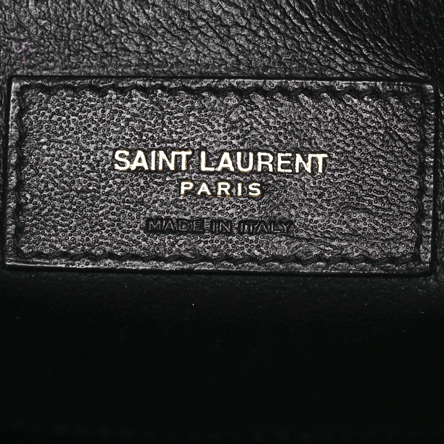 Saint Laurent Calfskin Pony Hair Leopard Print Manhattan Baguette Black 6 of 16