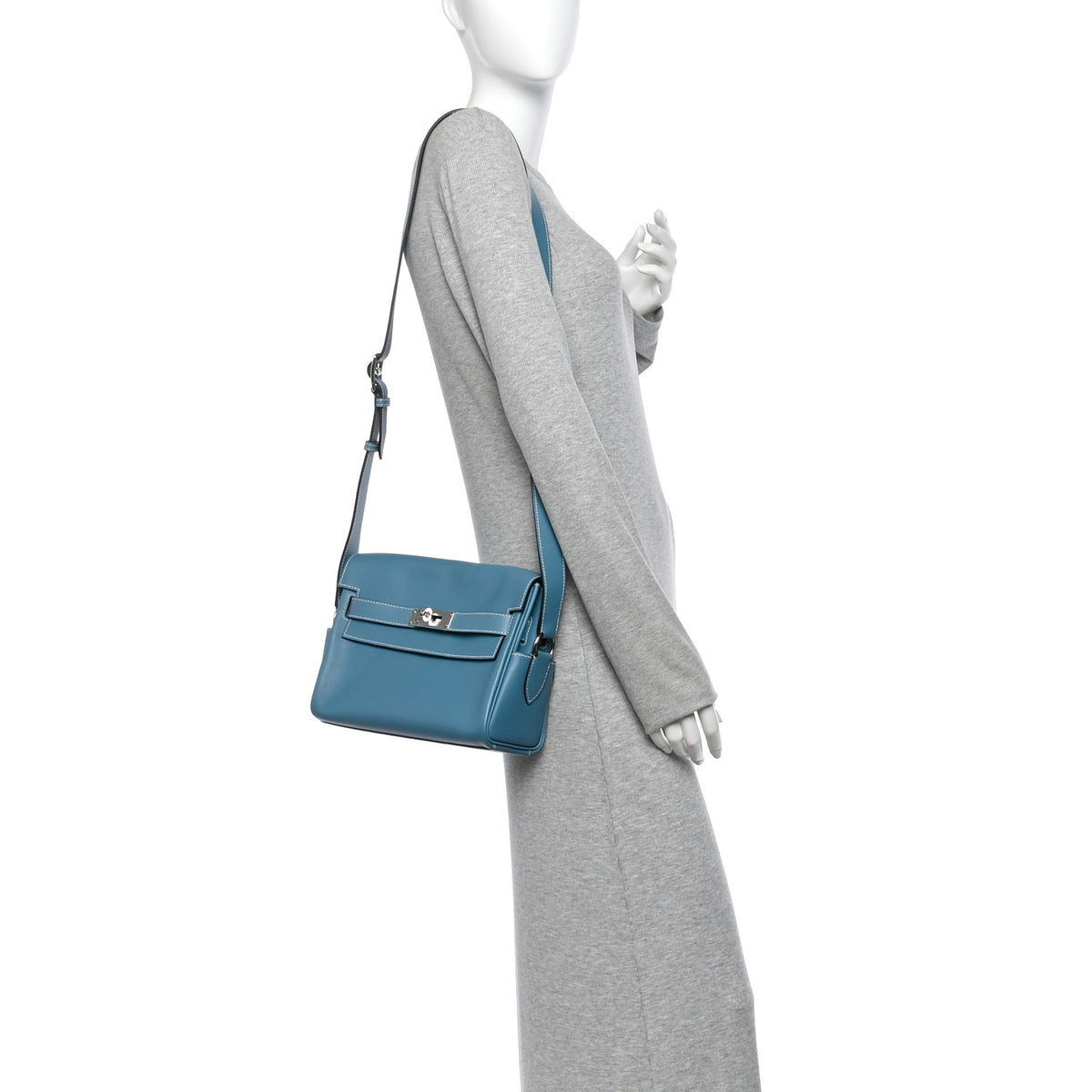 Evercolor Kelly Messenger PM New Bleu Jean
