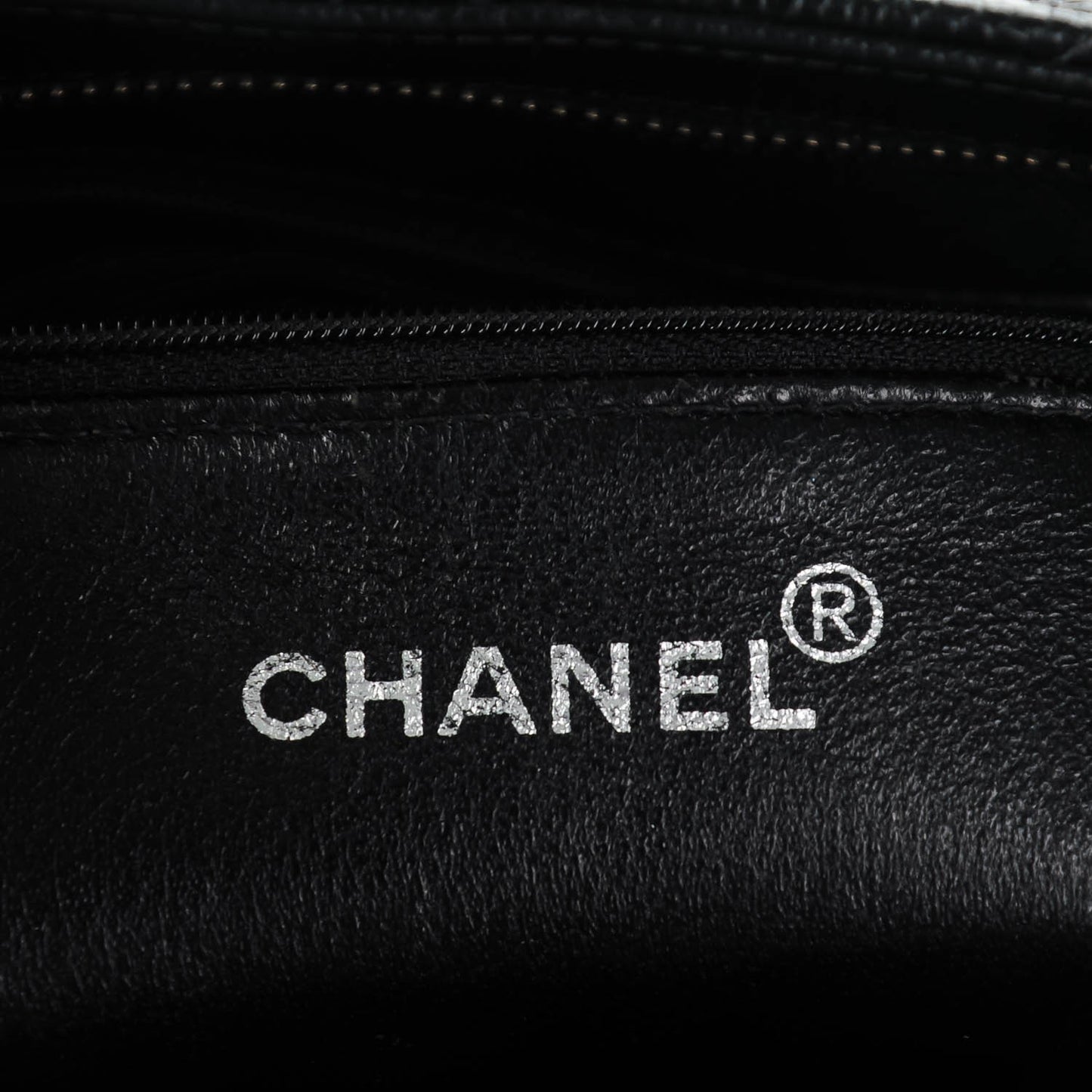 Caviar Quilted Medallion Tote Black