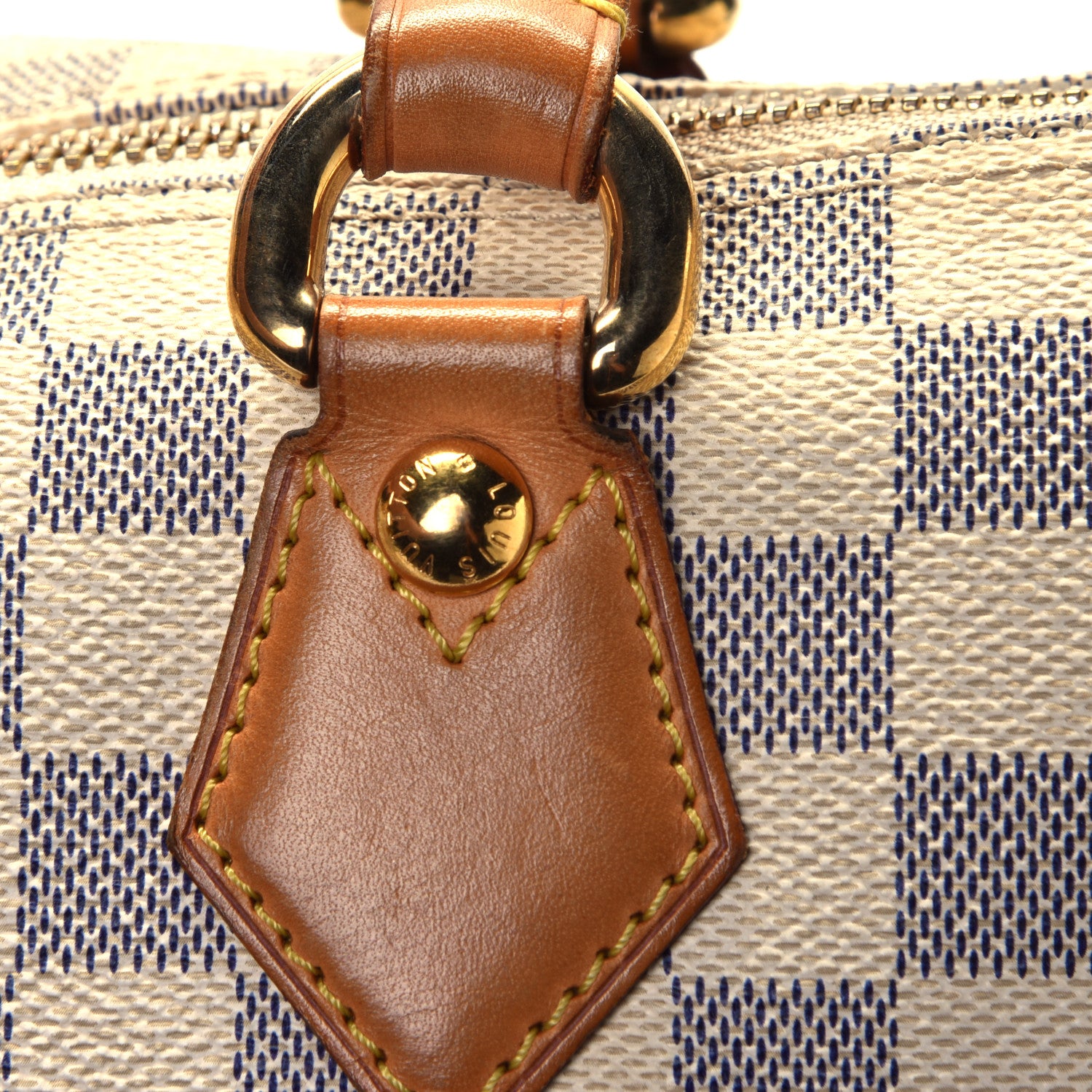 Louis Vuitton Damier Azur Saleya MM 5 of 7