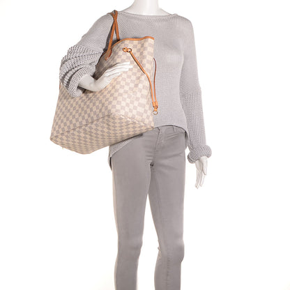 Louis Vuitton Damier Azur Neverfull GM 2 of 7
