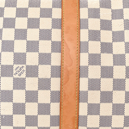 Louis Vuitton Damier Azur Keepall 50 22 of 35
