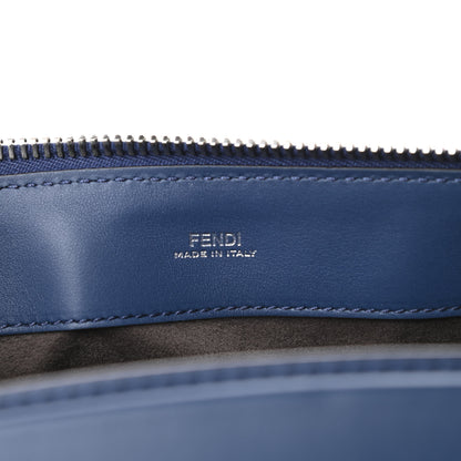 Fendi Vitello Baltico Dolce DotCom Satchel Blue Malachite 7 of 13