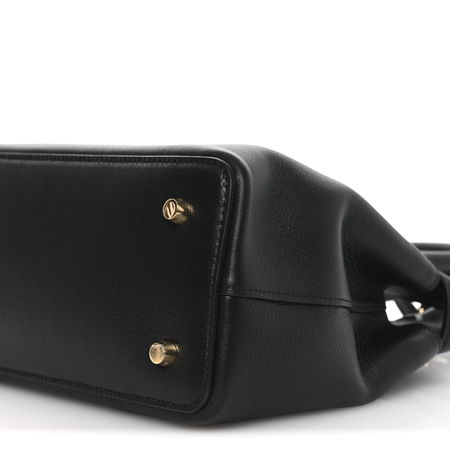 Grained Calfskin Teen Conti Black
