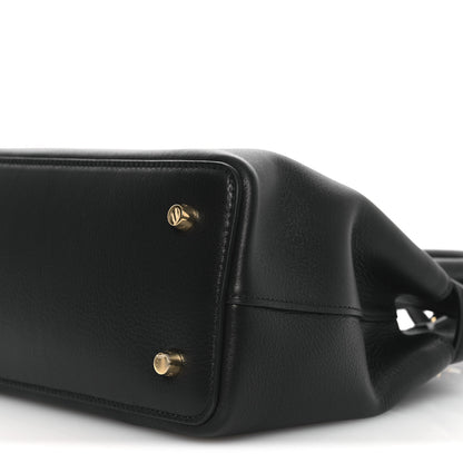 Celine Grained Calfskin Teen Conti Black 11 of 14