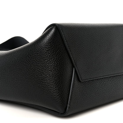 Celine Soft Grained Calfskin Small Sangle Bucket Bag Black 9 of 10