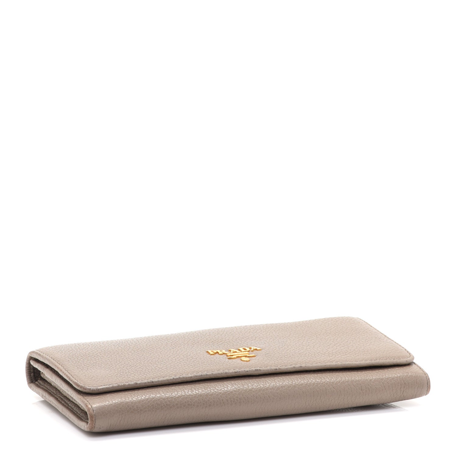 Prada Vitello Daino Continental Flap Wallet Cammeo 5 of 14