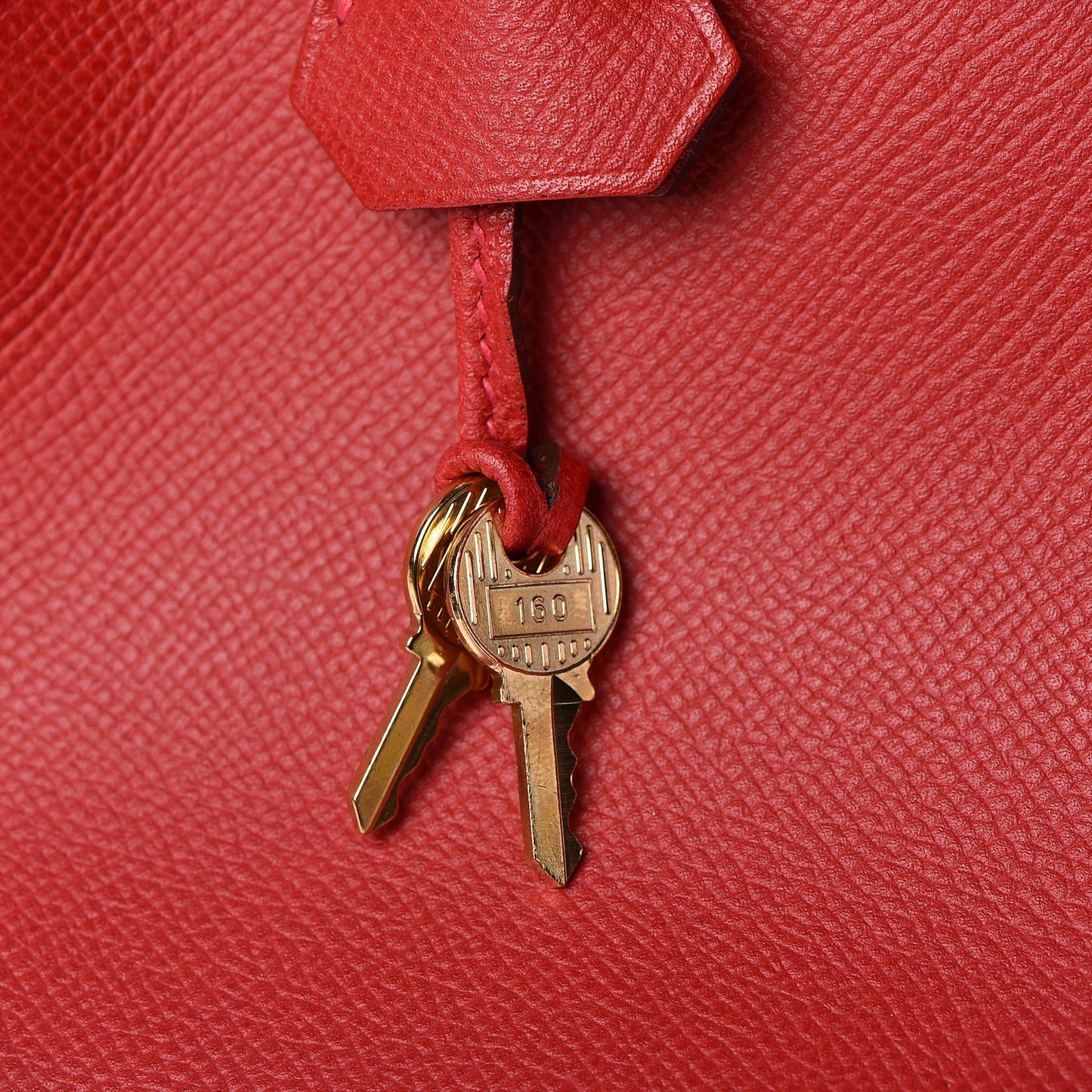 Epsom Birkin 35 Rouge Casaque