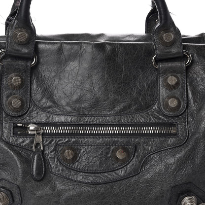 Balenciaga Agneau Giant 21 Silver Hardware Mid Day Anthracite 19 of 19