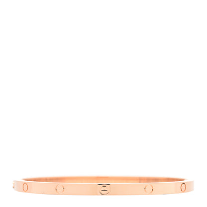 Cartier 18K Pink Gold Small LOVE Bracelet 16 2 of 5
