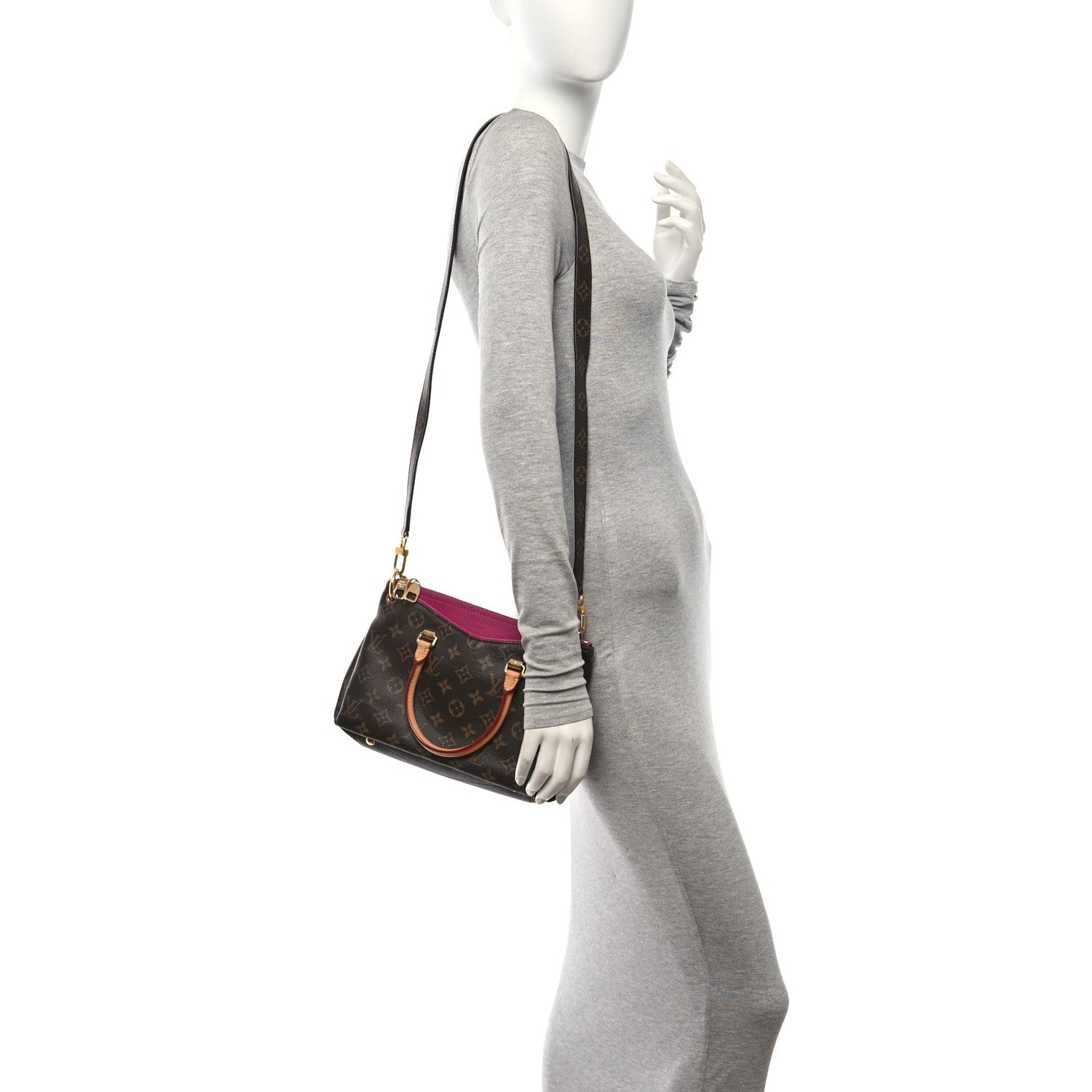 Louis Vuitton Monogram Pallas BB Grape 2 of 10