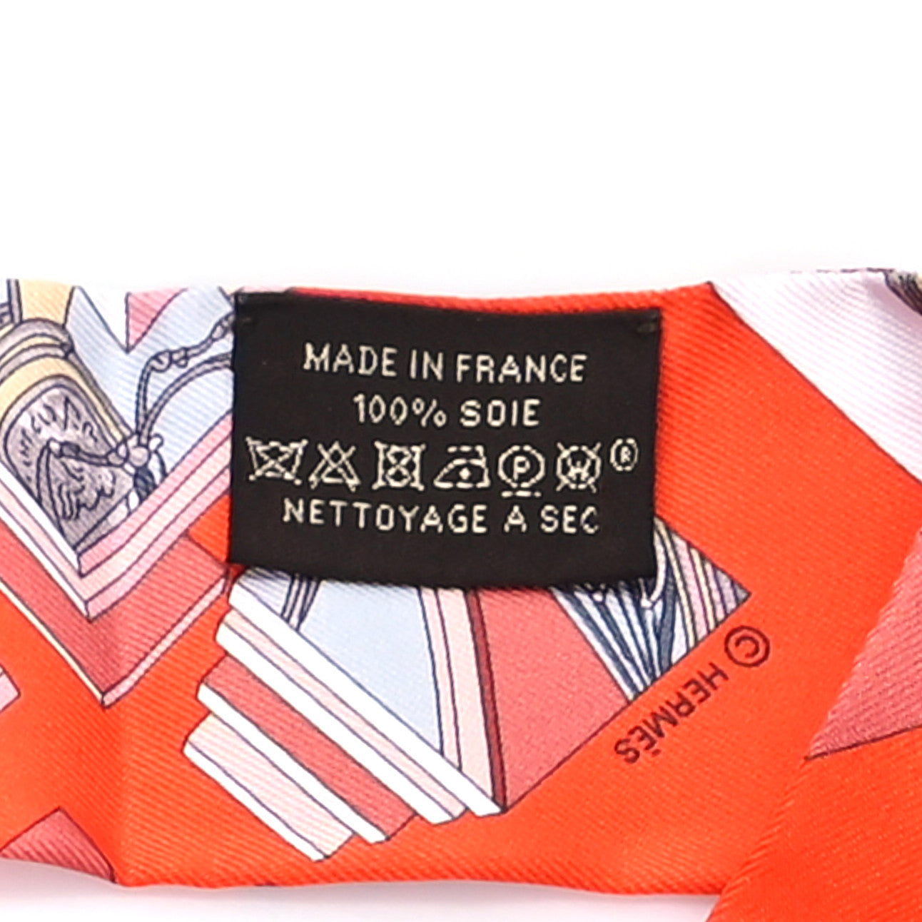 Silk Springs Springs Twilly Orange Bois de Rose