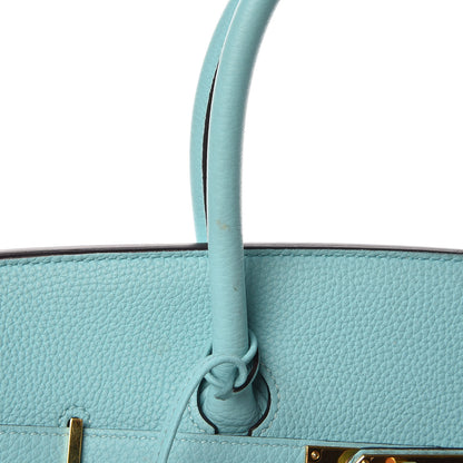 Hermes Togo Birkin 35 Bleu Atoll 41 of 48