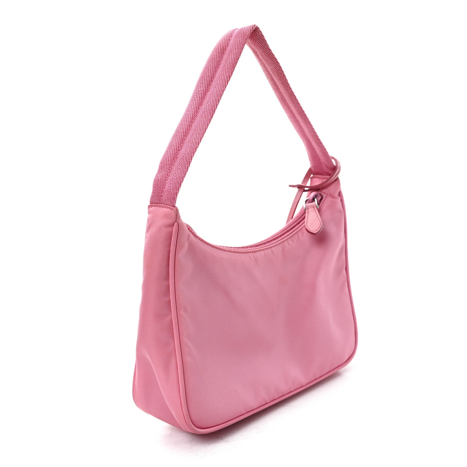 Prada Tessuto Nylon Mini Re-Edition 2000 Bag Begonia 2 of 11